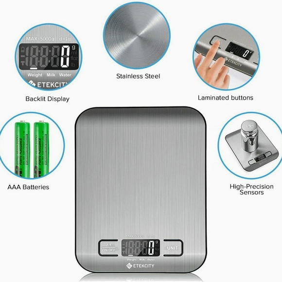 Digital Kitchen Scale - Picture 4 of 4